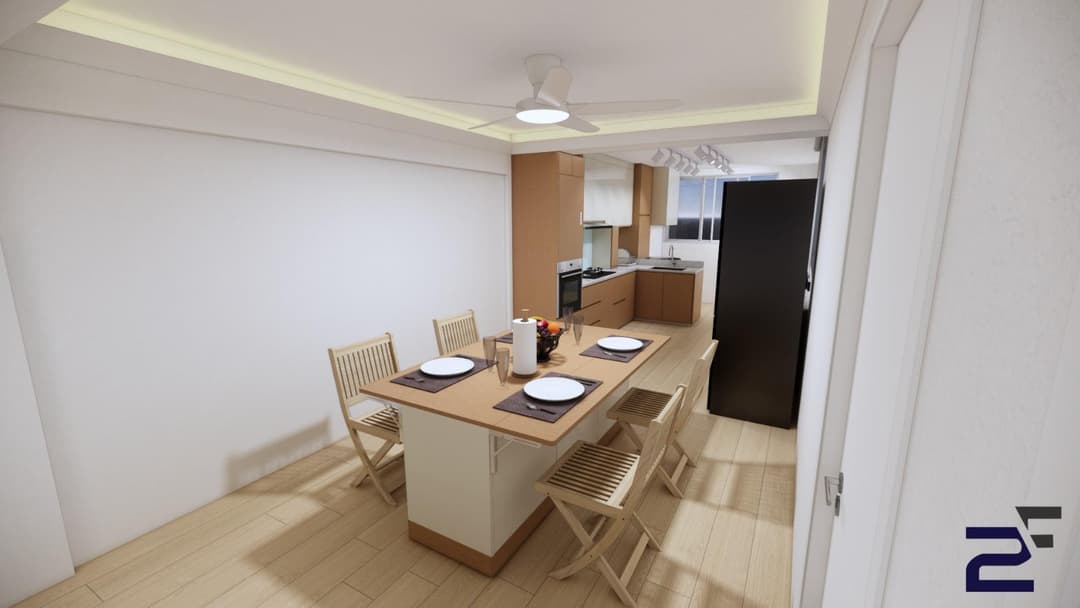 Modern Scandinavian Kitchen & Dining Renovation